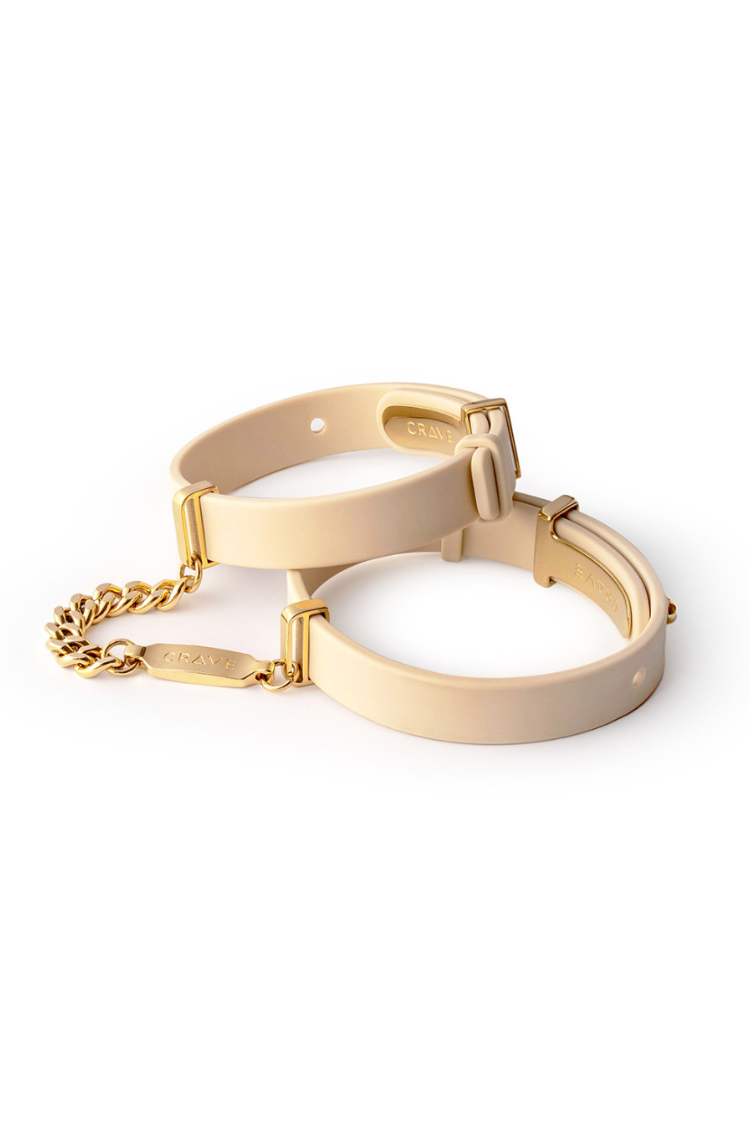 Crave Handcuffs with 24K Gold