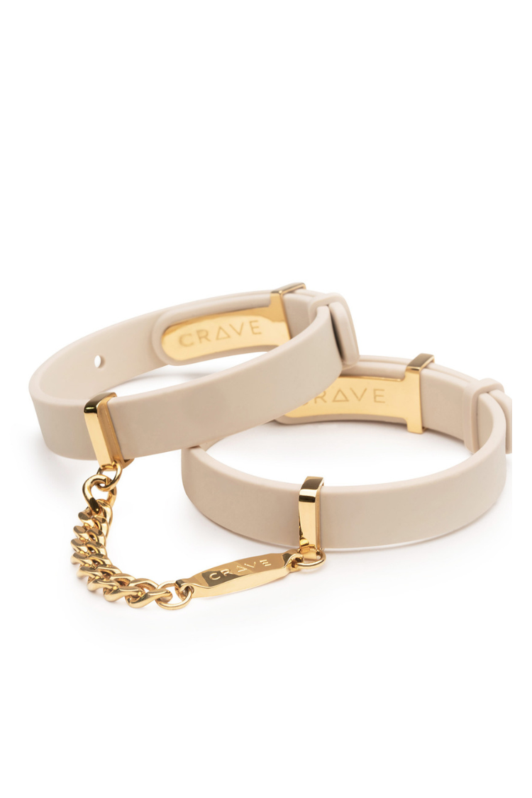 Crave Handcuffs with 24K Gold