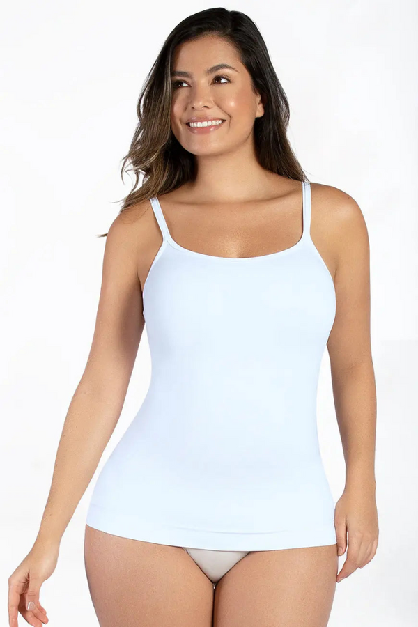 Cami Incredibly Slimming | Anya Lust Luxury Shapewear | Mid Riff Sculpting Cami With Thin Straps