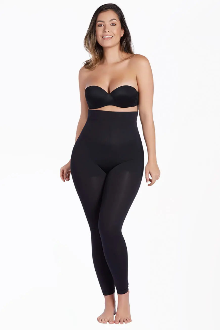 Compression Layering Leggings Perfect Control | Anya Lust Luxury Shapewear | Back Layering Leggings For Women 