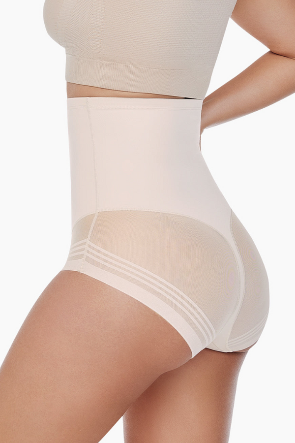 Flawless High Waist Briefs | Anya Lust Luxury Shapewear | Invisible Seam High Waist Briefs For Women 