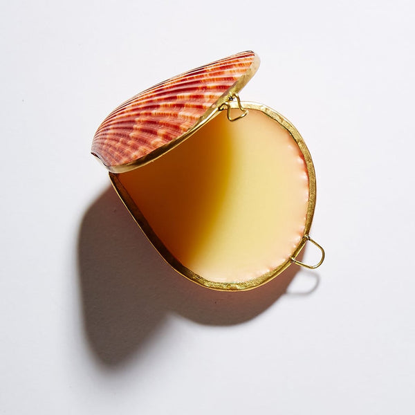 Geranium + Vetiver Perfume | Anya Lust Women's Fragrance | Geranium + Vetiver botanical balm perfume with seashell compact