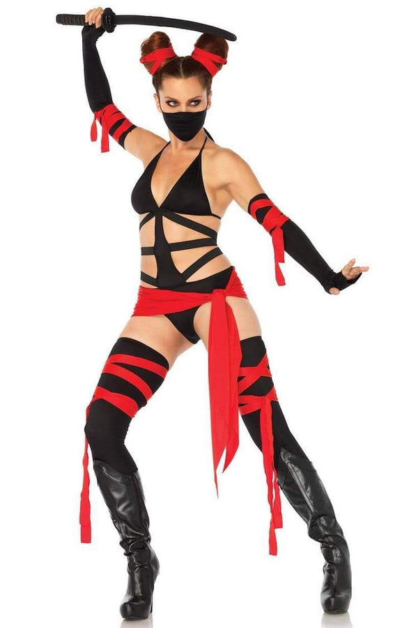 Killer Ninja Costume | Anya Lust Lingerie | Sexy 6 piece Ninja costume  for women 