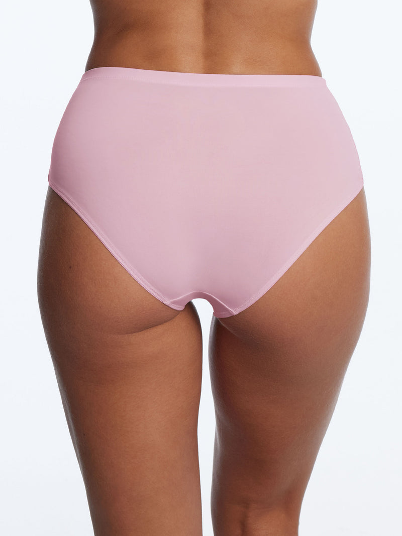 Lacy High Rise Brief in Lilac | Anya Lust Luxury Lingerie | Sexy Full Coverage Lace Panty for Women