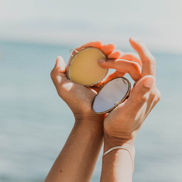 Passion Fruit + Yuzu Lip Balm | Anya Lust Women's Wellness | Botanical Lip Balm in Natural Seashell Compact
for Everyday Use
