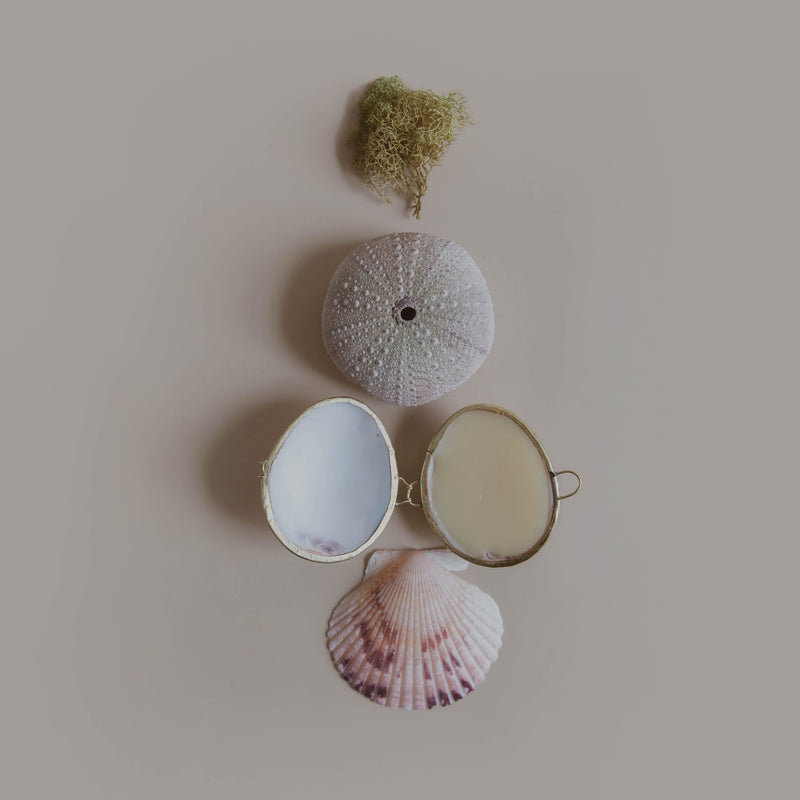 Passion Fruit + Yuzu Lip Balm | Anya Lust Women's Wellness | Botanical Lip Balm in Natural Seashell Compact
for Everyday Use