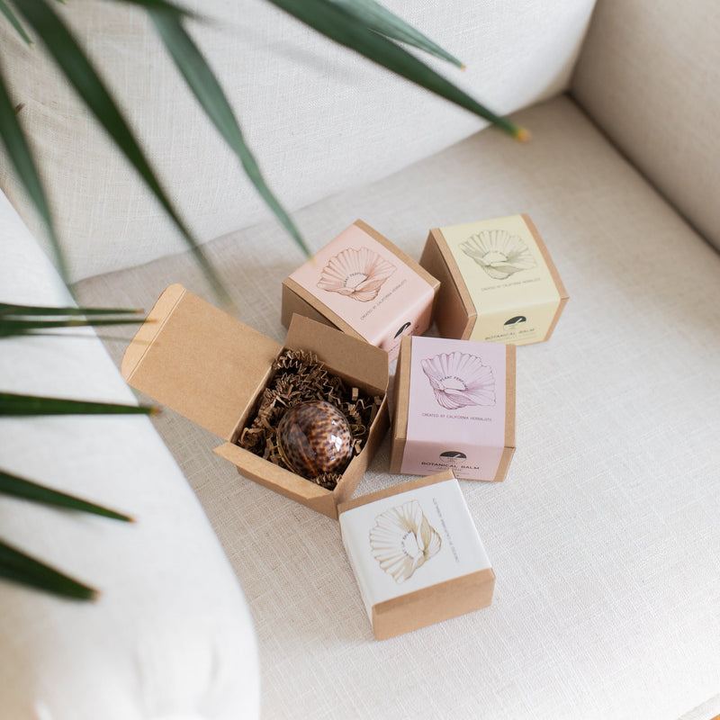 Passion Fruit + Yuzu Lip Balm | Anya Lust Women's Wellness | Botanical Lip Balm in Natural Seashell Compact
for Everyday Use