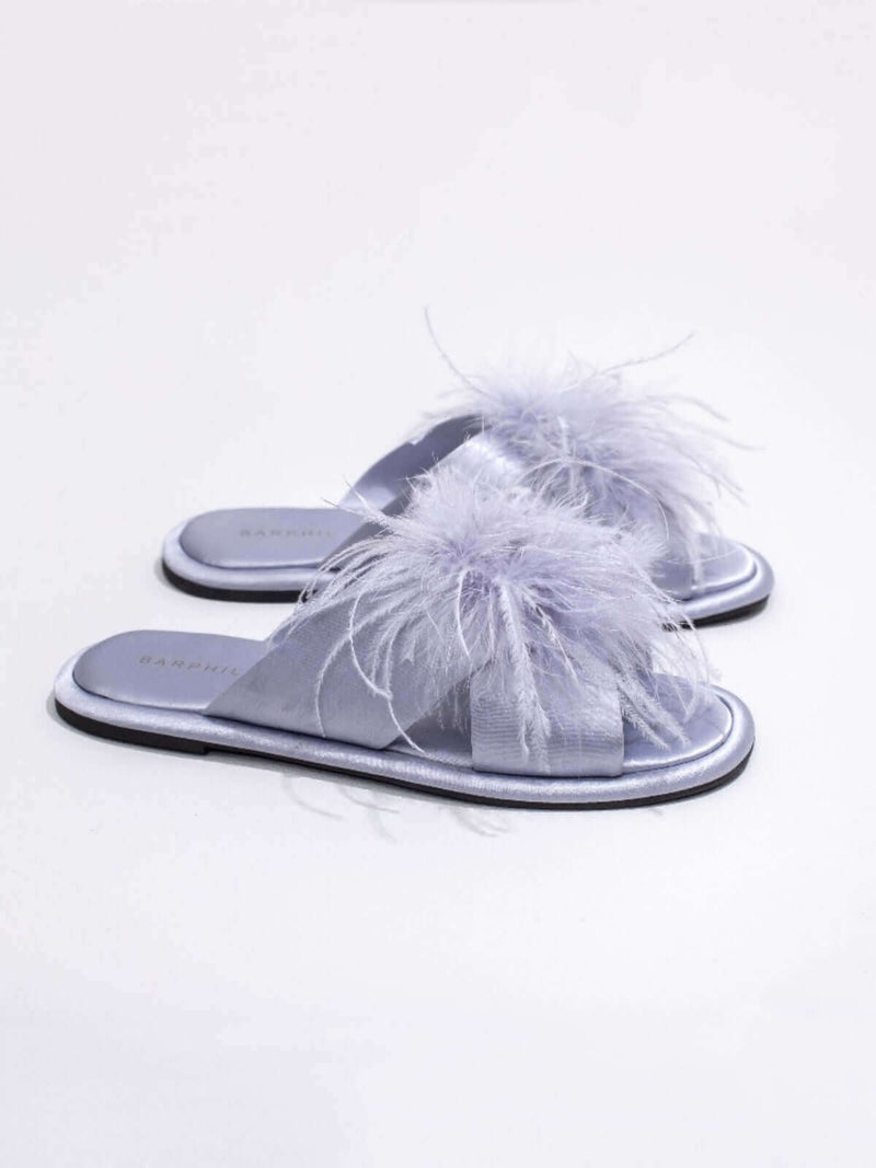 Luxe Feather Slippers