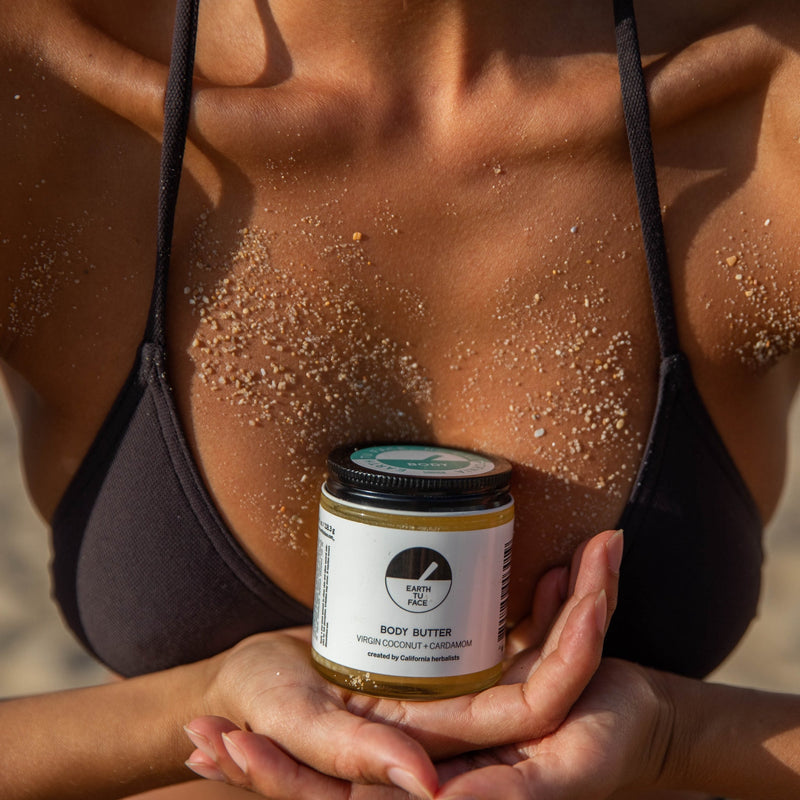 Virgin Coconut Oil Body Butter | Anya Lust Women's Wellness | Virgin Coconut Oil + Cardamom improve Skin tone and texture