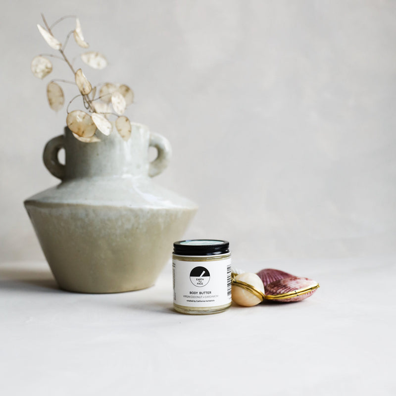 Virgin Coconut Oil Body Butter | Anya Lust Women's Wellness | Virgin Coconut Oil + Cardamom improve Skin tone and texture