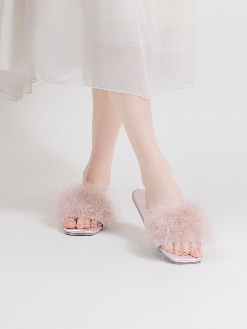 Classic Feather Slippers