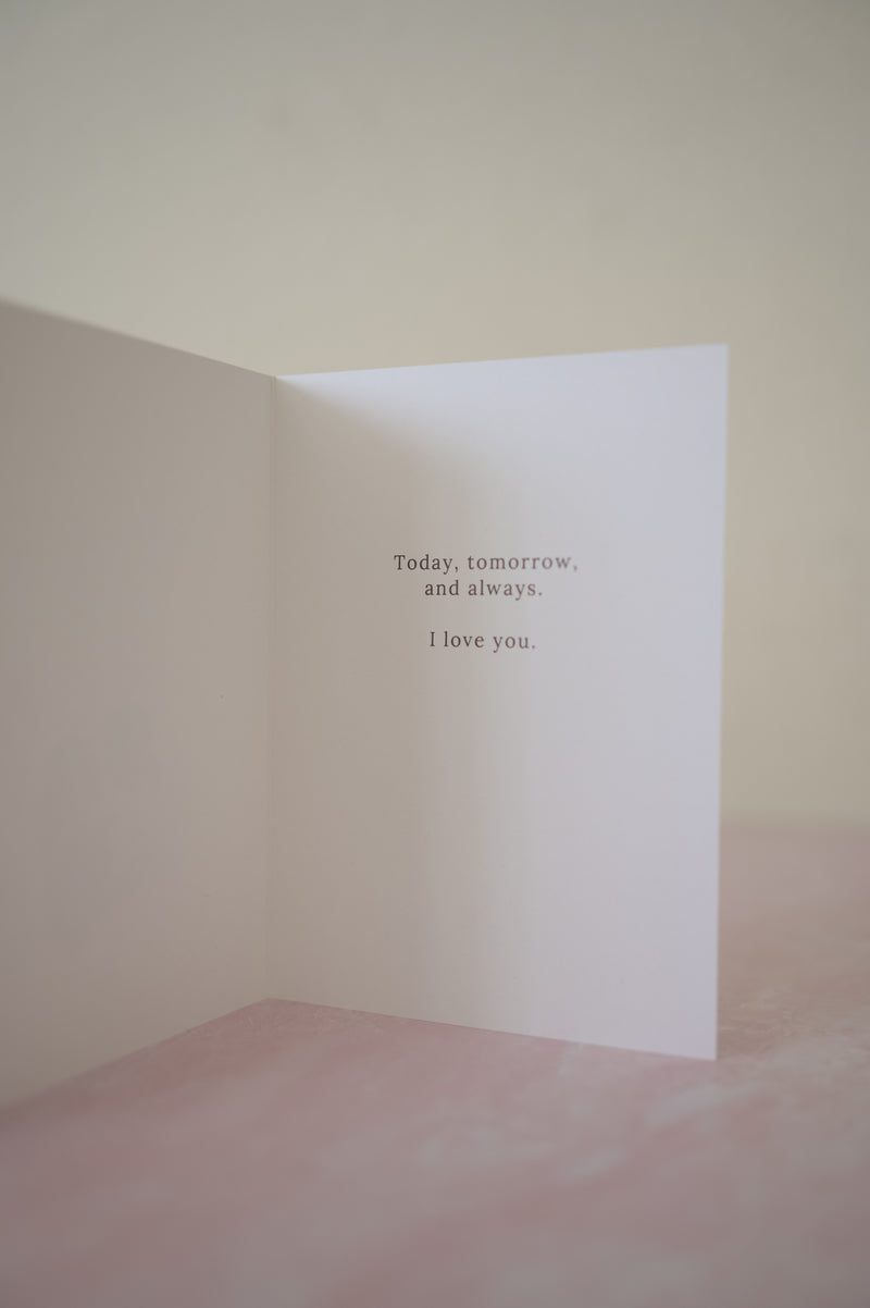 Forever Yours Greeting Card