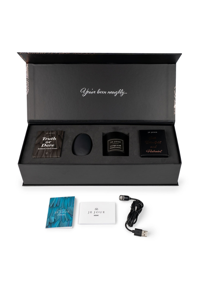 Naughty or Nice Pleasure Gift Set | Anya Lust Sexual Wellness | Luxury Sexy Gift Set With Massage Candles And Toys